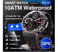 Montre Connectée - GATO NEGRO - T-rex 3 Ultra - GPS Intégré - 5ATM Étanche - 48mm AMOLED