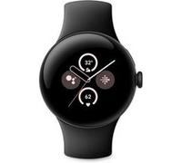 Montre connectée Google Pixel Watch 2 Boîtier en aluminium Noir Mat Bracelet sport Noir Volcanique 4G LTE G