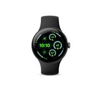 Google Montre connectée Pixel Watch 3 Bluetooth Boîtier de 45 mm Bracelet noir mat