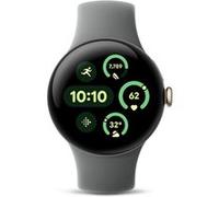 Google Pixel Watch 3 (41 mm) - Boîtier Champagne Doré - Bracelet Vert Sauge - Wi-FI