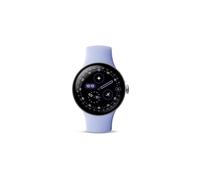 Google Pixel Watch 4 (41 mm) - Montre connectée Android, Suivi Complet des données de santé et de Remise en Forme - Boîtier en Aluminium Argent Poli - Bracelet Sport Iris - Wi-FI