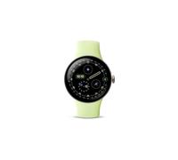 Google Pixel Watch 4 (41 mm) - Montre connectée Android, Suivi Complet des données de santé et de Remise en Forme - Boîtier en Aluminium Champagne Doré - Bracelet Sport Vert Citron - Wi-FI