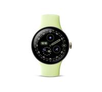 Montre connectée Google Pixel Watch 4 41 mm Bluetooth Doré avec bracelet sport fluoroélastomère Vert Citron