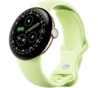 Google Pixel Watch 4 (41 mm) - Montre connectée Android, Suivi Complet des données de santé et de Remise en Forme - Boîtier en Aluminium Champagne Doré - Bracelet Sport Vert Citron - Wi-FI