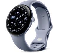 Montre connectée Google Pixel Watch 4 (45 mm) Boîtier en Aluminium Quartz Gris satiné - Bracelet Sport Quartz Gris - Wi-FI