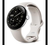 Montre connectée Google Pixel Watch 4 AMOLED 41mm 4G GPS 2GB RAM 32GB Wear OS étanche 50m argent