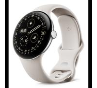 Montre connectée Google Pixel Watch 4 AMOLED 45mm 2GB RAM 32GB 4G GPS Wear OS étanche 50m argent
