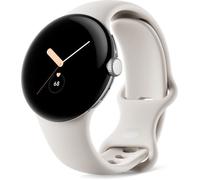 Montre connectée GOOGLE Pixel Watch - 41 mm - Argent poli Actif - Bracelet Chalk