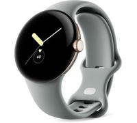 Google Pixel Watch EU (41 mm, Acier inoxydable, 4G), Montre de sport + montre connectée