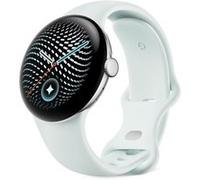 Montre connectée Google Pixel Watch 5 41 mm Bluetooth Argent avec bracelet sport caoutchouc Gris et Vert Bleu