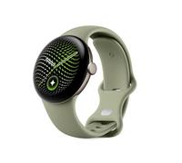 Montre connectée Google Pixel Watch 5 41 mm Bluetooth Doré avec bracelet sport caoutchouc Vert