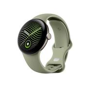 Montre connectée Google Pixel Watch 5 41 mm Bluetooth Doré avec bracelet sport caoutchouc Vert