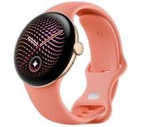 Montre connectée Google Pixel Watch 5 41 mm Bluetooth Or avec bracelet sport caoutchouc Rose Rose