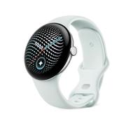 Montre connectée Google Pixel Watch 5 45 mm 4G Argent avec bracelet sport caoutchouc Gris et Vert