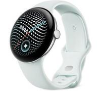 Montre connectée Google Pixel Watch 5 45 mm 4G Argent avec bracelet sport caoutchouc Gris et Vert Bleu