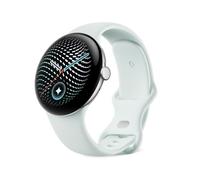 Montre connectée Google Pixel Watch 5 45 mm Bluetooth Argent avec bracelet sport caoutchouc Gris et Vert