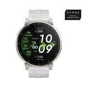 Amazfit Montre connectée Active 3 Premium 45 mm GPS AMOLED 1,32" Saphir 12 jours Aero White