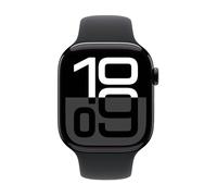 Apple Watch Series 10 OLED 46 mm Numérique 416 x 496 pixels Écran tactile 4G Noir Wifi GPS (satellite)