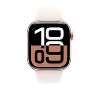 Montre connectée GPS + Cellular Watch 10 Alu Rose Or 42mm/Sport Rose Tendre M/L