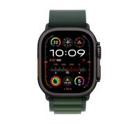Montre connectée GPS + Cellular Watch Ultra 2 Titane Noir 49mm/Alpine Vert Foncé L