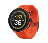 Suunto Montre GPS Suunto Run – Bi‑Band GPS, Suivi FC, 12 j – Coral Orange (bracelet silicone)