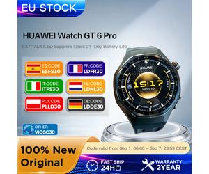 Montre connectée GPS HUAWEI Watch GT 6 Pro 46 mm 1,47'' HONMA Golf Edition