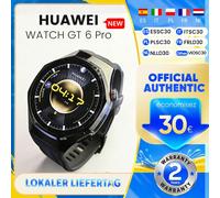 Huawei Watch GT 6 Pro 46 mm ATM-B29 - Noir / Bracelet Fluoroélastomère