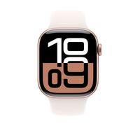 Montre connectée GPS Watch 10 Alu Rose Or 46mm/Bracelet Rose Tendre S/M