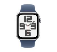 Apple Watch SE OLED 44 mm Numérique 368 x 448 pixels Écran tactile Argent Wifi GPS (satellite)