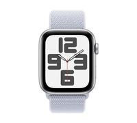 Montre connectée GPS Watch SE Alu Argent 44mm/Sport Textile Nuée Bleue