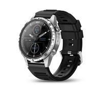 Montre connectée GT45 (noire) étanche de 1,6 pouce, prise en charge des appels Bluetooth, de la fréquence