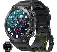 Montre Connectée Homme 1,39"" Avec Appel Bluetooth 5.1/Numérotation, Smartwatch Compatible Samsung Huawei Xiaomi Android Ios Podometre Etanche Ip68 Gps 123 Modes Sport Cardiofrequencemetre (N[Z1801]