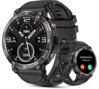Montre Connectée Homme 1,52"" Écran Hd, Smartwatch Avec Appel Bluetooth 110+ Modes Sportifs Podomètre Cardiofréquencemètre Spo2 Tensiomètre Sommeil Musique, Montre Intelligente[MON8300500]