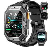 Montre Connectée Homme Avec 1000 Mah Batterie 2.13" Amoled Grand Écran Nylon Bracelet En Vercro 10Atm Étanche Bluetooth Appel 100+ Modes Sportifs Fréquence Cardiaque Smartwatch Po[MON9263165]