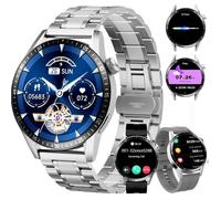 Montre Connectée Homme Avec 3 Bracelets Avec Fonctions D'Appel Et De Messages Adaptée Aux Affaires 100+ Modes Sportifs[MON139]