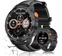 Montre Connectée Homme Avec Appel Bluetooth, 1.43\U2033 Amoled Display, 100+ Sports Fashion Watch, Ip68 Waterproof/Pedometer / Spo2 / Sleep Monitor/Fitness Watch For Ios Android (C[Mon8301755]