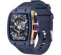 Montre Connectée Homme Avec Appels Bluetooth, 1.76"" Hd Smartwatch Avec Ai Fonction, 123+ Modes Sportifs/Podometre/Sommeil, Etanche Ip68, Montre Intelligente Pour Android Ios, Bleu[Mon8300118]