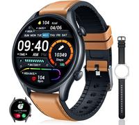 Montre Connectée Homme Avec Appels Bluetooth: Smartwatch Avec Assistant Vocal Et Lecteur De Musique Podomètre Fréquence Cardiaque Oxymetre Sommeil 19 Modes Sportifs Pour Android Io[Bra570972]