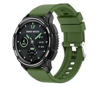Montre Connectée Homme Femme 1,28 Pouces 5ATM Smartwatch de Sport support 24 Modes Sportifs Étanche à IP67 Connecté Fitness avec Moniteur de Fréquence Cardiaque Fitness Tracker pour iOS et Android