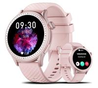 Montre Connectée Homme Femme 1 46"" AMOLED Smartwatch avec Appels Bluetooth 110 Modes Sportifs Cardiofréquencemètre SpO2 Sommeil