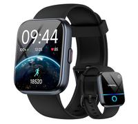 Montre Connectée Homme Femme, 1.8" HD Smartwatch avec Appel Bluetooth Alexa Intégrée, Montre Sport Homme avec Cardiofrequencemetre/Sommeil/podomètre, Watch 112+ Sportifs Etanche IP68 pour Android iOS