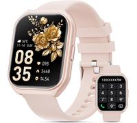 Montre Connectée Homme Femme, 1.85"" Hd Smartwatch Avec Appels Bluetooth, 100+ Modes Sportifs, Montre Podometre De Cardiofrequencemetre Sommeil, Montre Intelligente Compatible Andro[MON8300318]