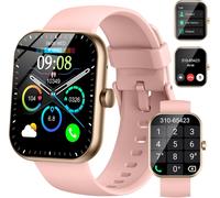 Montre Connectée Homme Femme, 1.96""Hd Smartwatch Avec Appel Bluetooth, 110+ Modes Sportifs Montre Connectee Tendance, Podometre/Sommeil/Cardiofrequencemetre, Ip68 Etanche Montre Sport Pour Android/Io