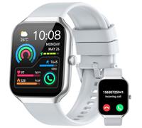 Montre Connectée Homme Femme 113+ Modes Sportifs, 1.96" Smartwatch avec Appel Bluetooth, Montre Sport Etanche IP68, Moniteur Sommeil/Fréquence Cardiaque/SpO2, Montre Intelligente pour Android iOS,Gris
