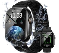 Montre Connectée Homme Femme Avec Appels Bluetooth, Smartwatch Avec Gps, 3Atm Étanche, 1,85"" Montre Avec 100+ Sports,Fréquence Cardiaque,Sommeil,Montre Intelligente Pour Android & [MON9261412]