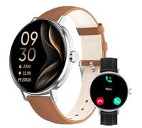 Montre Connectée Homme Femme avec Réponse/Appel, 1.27" Cadran Dynamique - Fréquence Cardiaque/Sommeil/SpO2,Montre Connectée Femme pour Samsung/iPhone/Android, Étanche IP68, 110+ Modes Sport- Noir