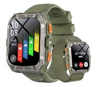 Montre Connectée Homme Femme Blackview W80 Pro Smartwatch Bluetooth 900mAh,1.91"" 100 Sports mode avec LED Lamp,GPS - Vert