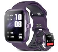 Montre Connectée Homme Femme,GPS intégré,1.78"AMOLED Smartwatch Avec Appel Bluetooth,110+ Sportif Montre Sport avec Podomètre,Sommeil,Cardiaque,Etanche IP68 Montre Intelligente pour Android iOS Violet