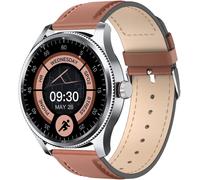 Montre Connectée Homme Femme Lunette Métal Avec Podomètre, Smartwatch 100 Sports, Répondre Passer Appel Et Cardiofrequencemetre, Étanche Ip68 Pour Natation, Compatible Avec Ios Et [MON8301572]