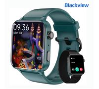 Montre Connectée Homme Femme SmartWatch Blackview R30PRO Bluetooth IP68 Etanche pour Samsung Sony Huawei Xiaomi Android iOS Vert